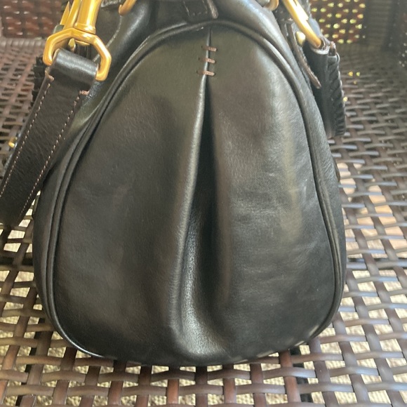 Dooney & Burke Large Florentine Black Leather Satchel! 🦆 - Picture 15 of 15